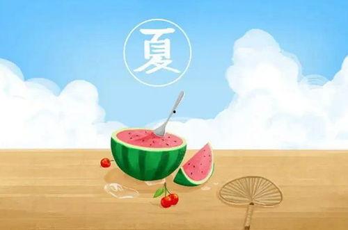 有关夏天吃瓜的主题,缤纷瓜果盛宴